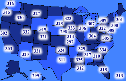 Map of Local Offices